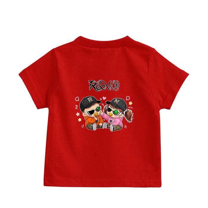 ハンドボールTシャツ ラインクロス ブタ レッド | PAY ID