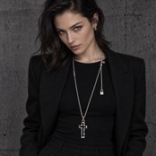 OPEN CROSS LARGE NECKLACE #2 with GODSIZE® I.D. TAG / オープンクロスラージ#2ネックレス ゴッドサイズ® I.D.タグ