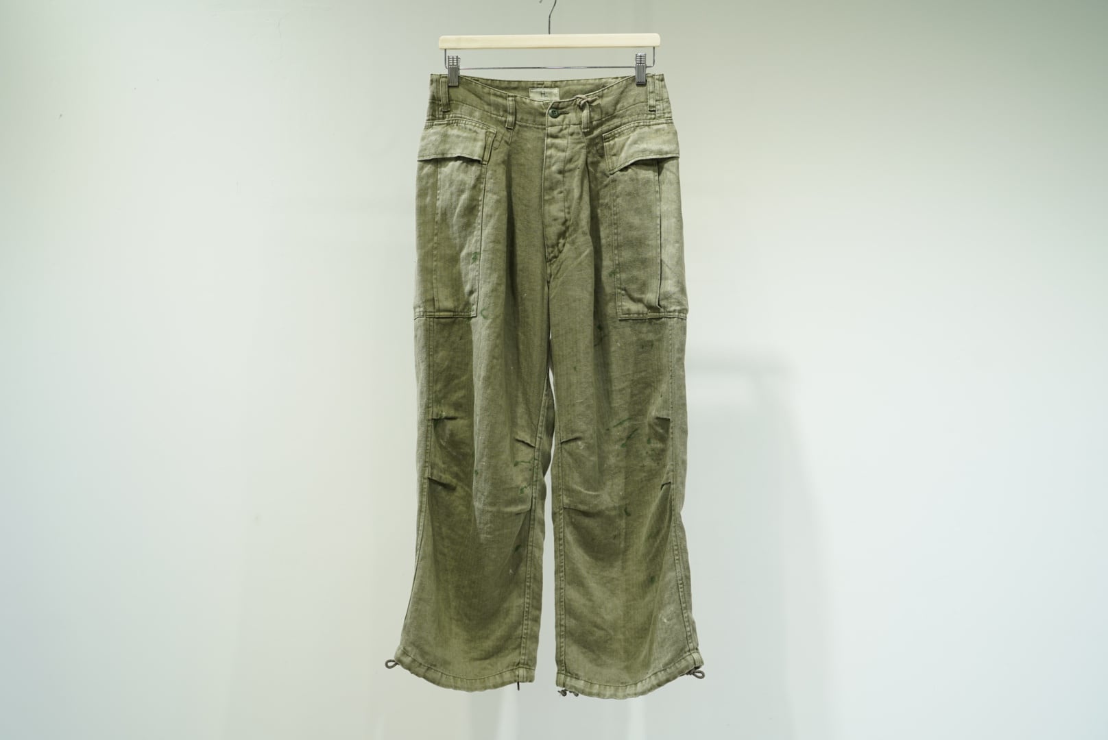 パンツ nonnotte / WAGAMAMA Ex.Wool Cargo Pants nonnotte ノノット 24SS WAGAMAMA別注 Ex.Wool Cargo Pants イージー