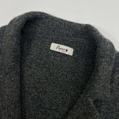 PAPAS+ edition パパス ウールニット ジャケット L/グレー