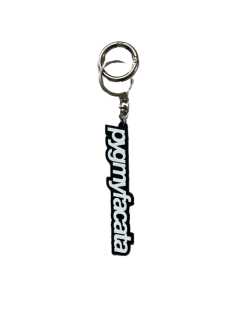 22SS "pygmyfacata" Rubber Keyring