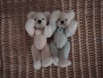 Vintage Mohair twin teddy bears (Boy)