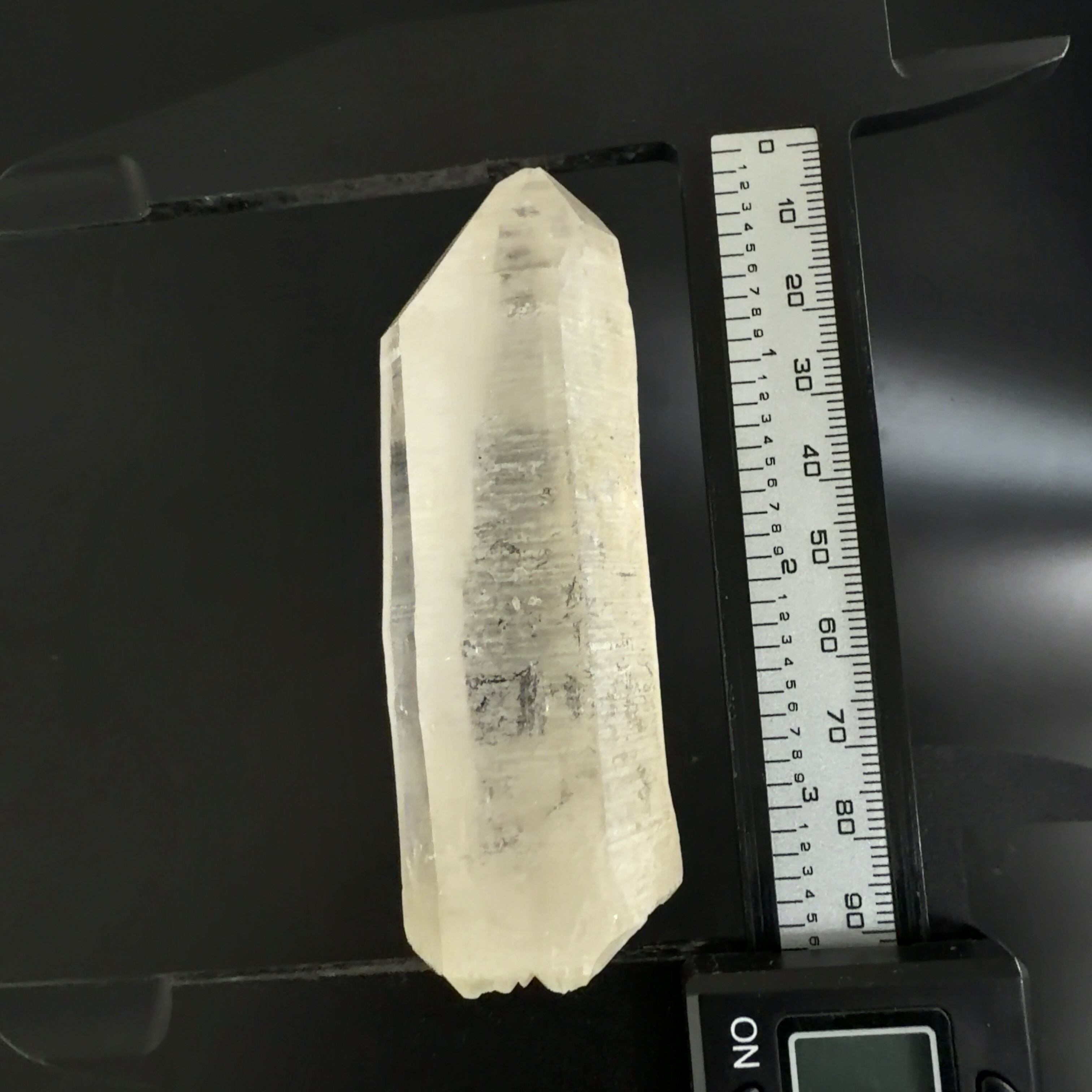 E33043】セルフヒールド 両錐 水晶 クォーツ ヒマラヤ水晶 ヒマラヤ産