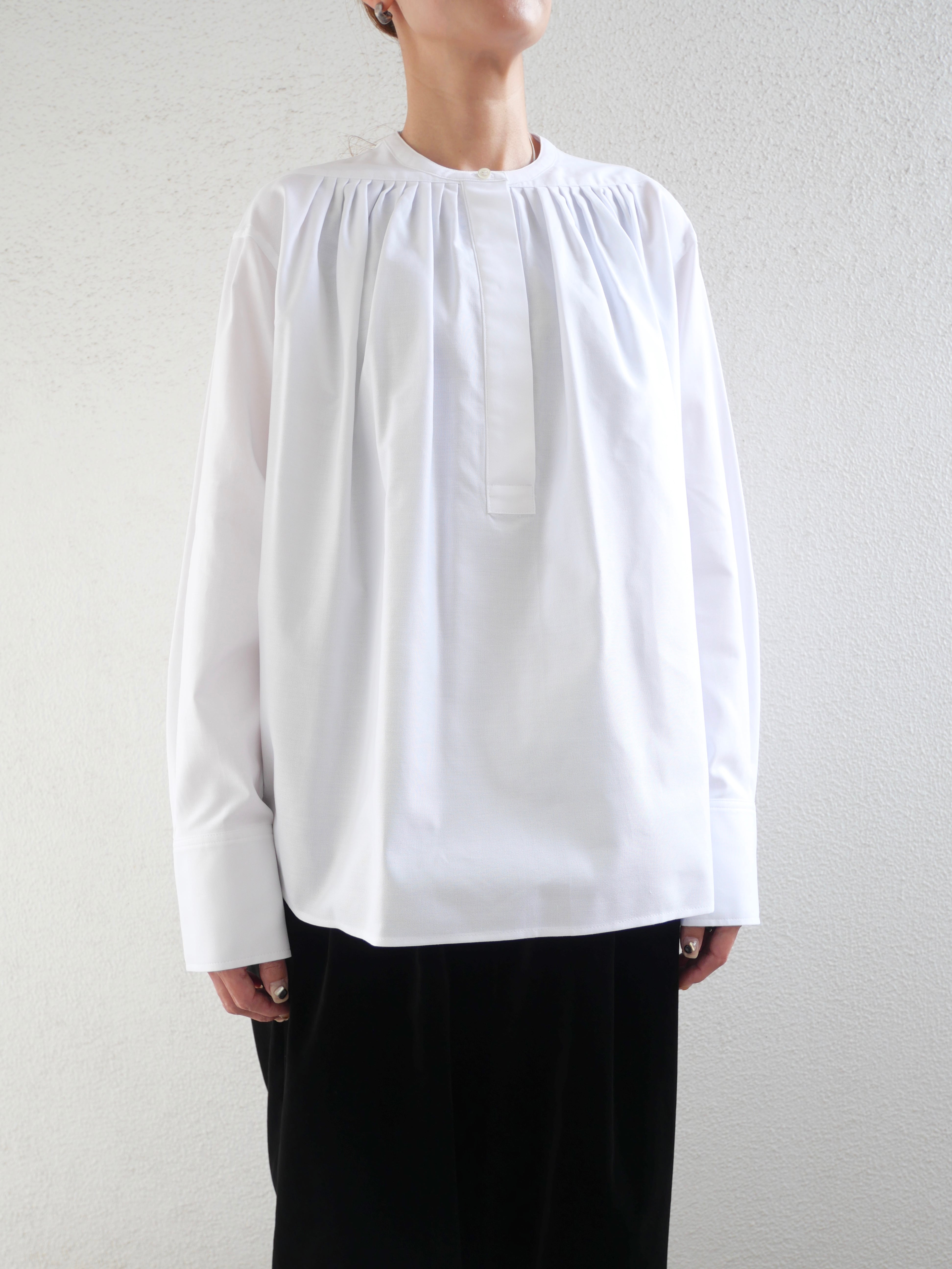 TENNE HANDCRAFTED MODERN / New many tuck shirt