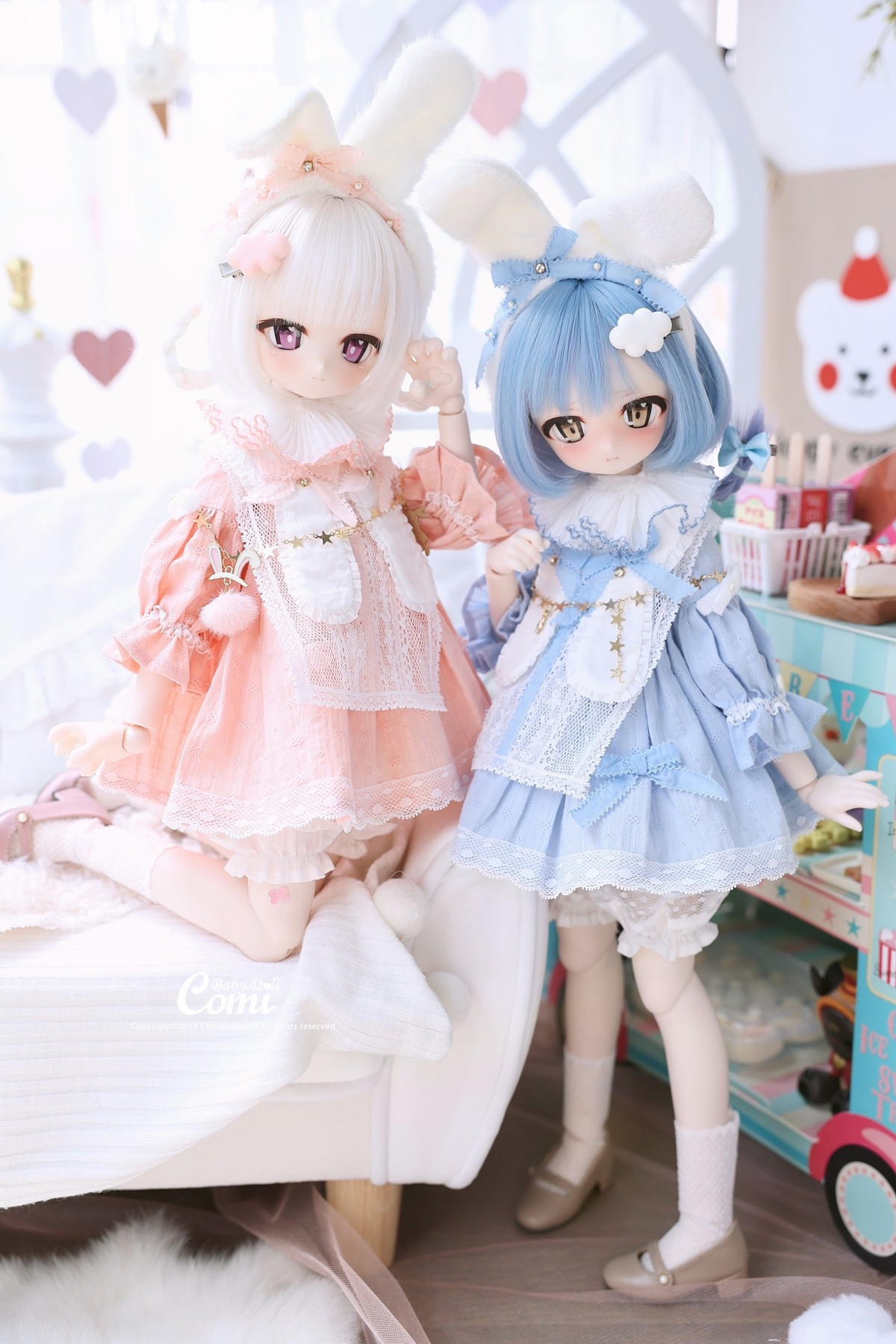 BJDドール用衣装セット MDD/kumakoサイズ 全4色 球体関節人形 doll 