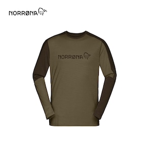 NORRONA　   falketind Equaliser merino round Neck  MENS