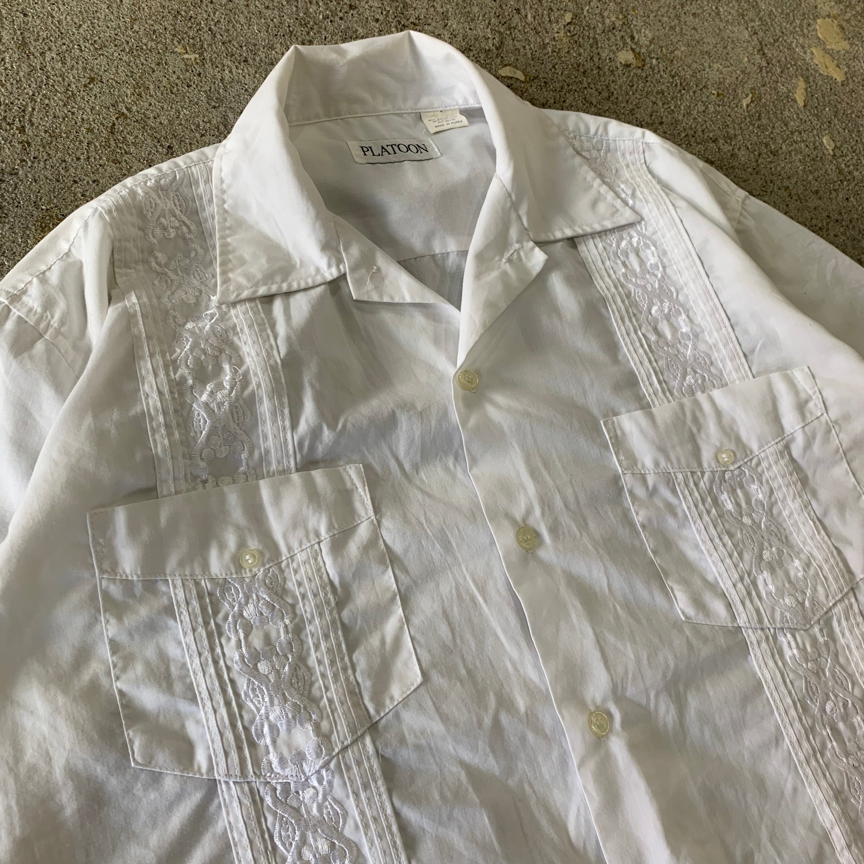 90s S/S cuba shirt | What'z up
