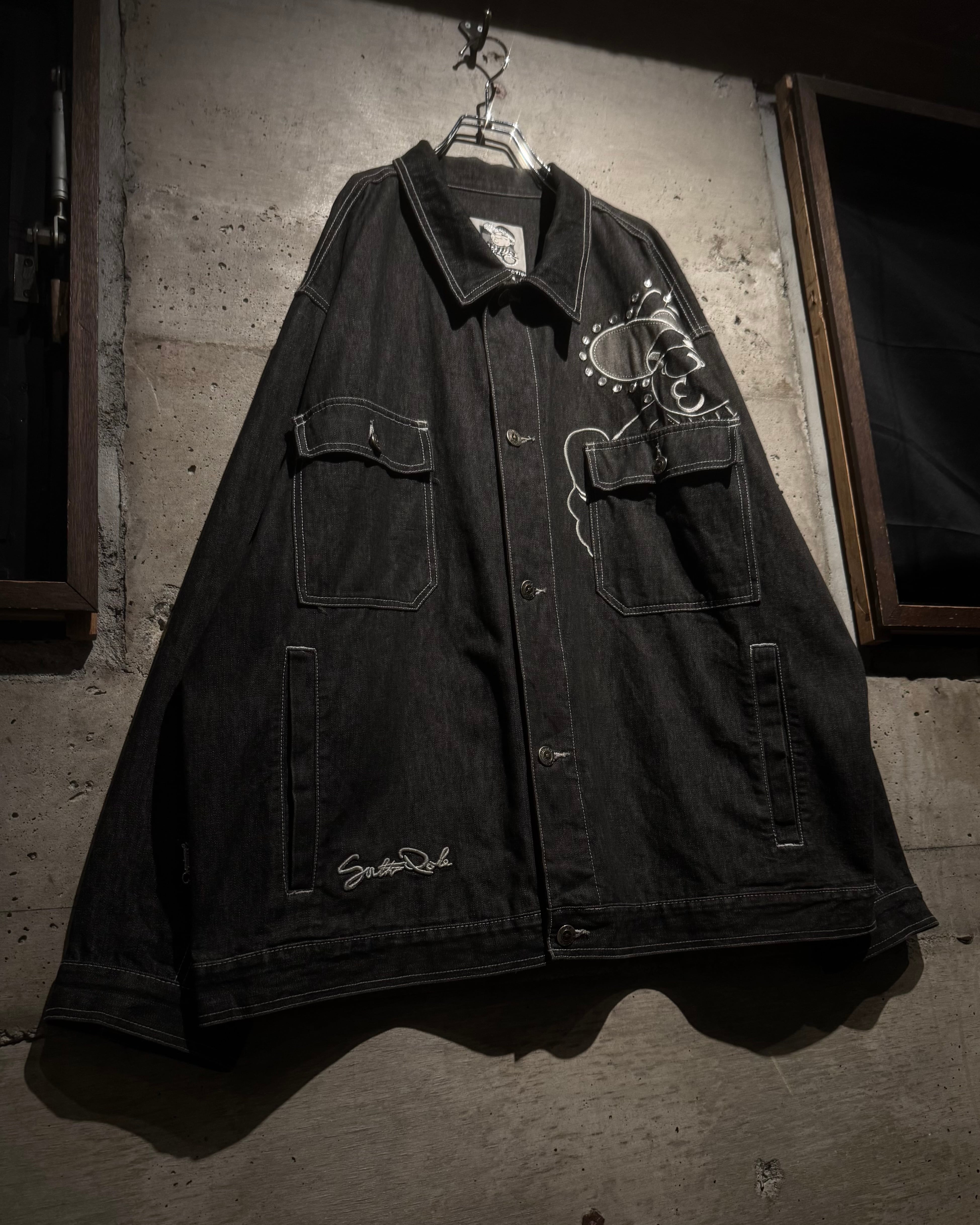 Caka】“SOUTH POLE” B-BOY Embroidery Rhinestone Decoration Loose