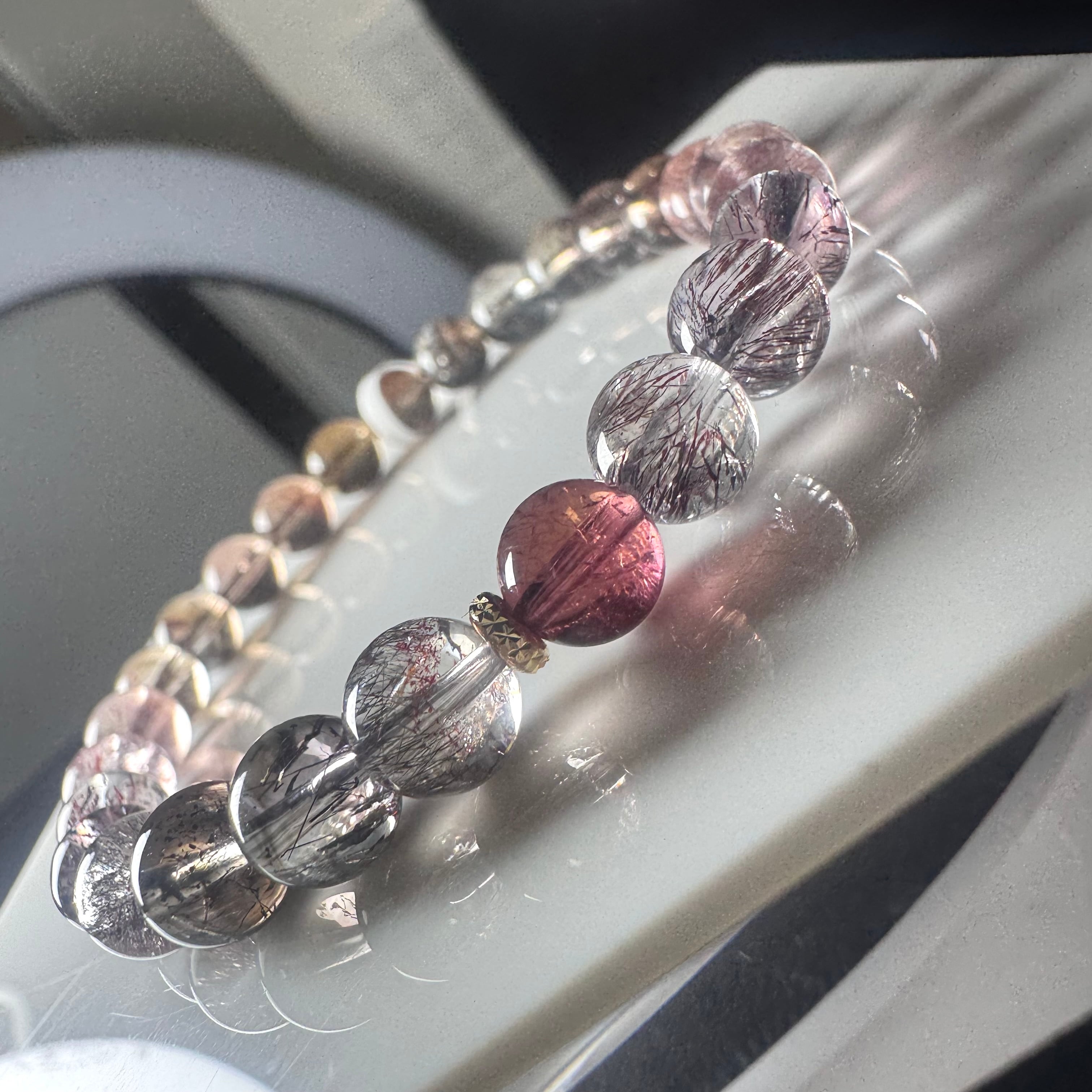 no.A1 スーパーセブン トルマリン 約6.9-7.3mm