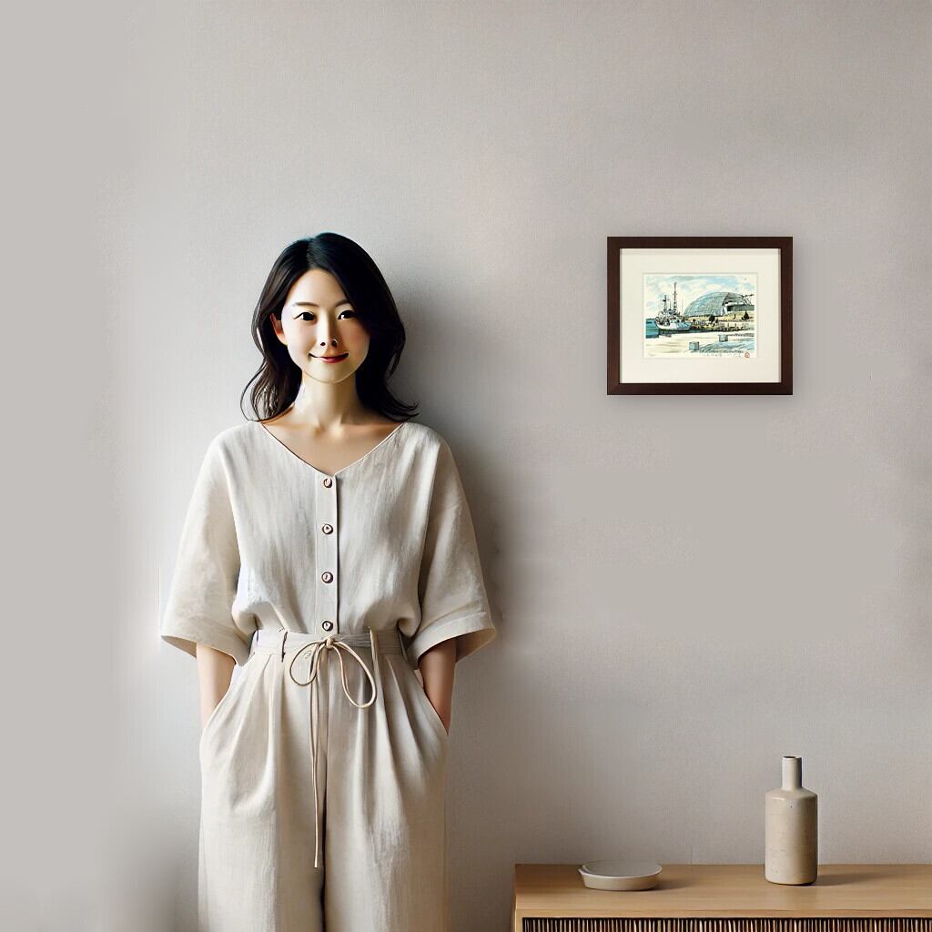 小名浜風景」 | e-Gallery 版画 shop