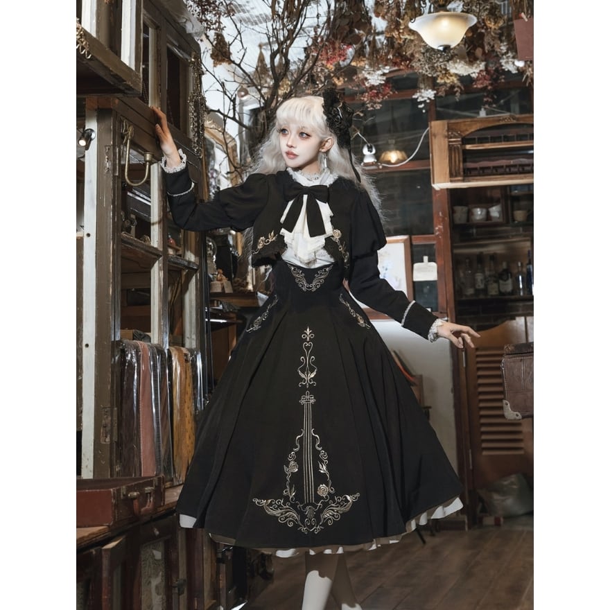 ゴシックロリィタ セットアップ｜ブラウス・ジャンパースカート
