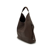 Woven handle Hobo Bag