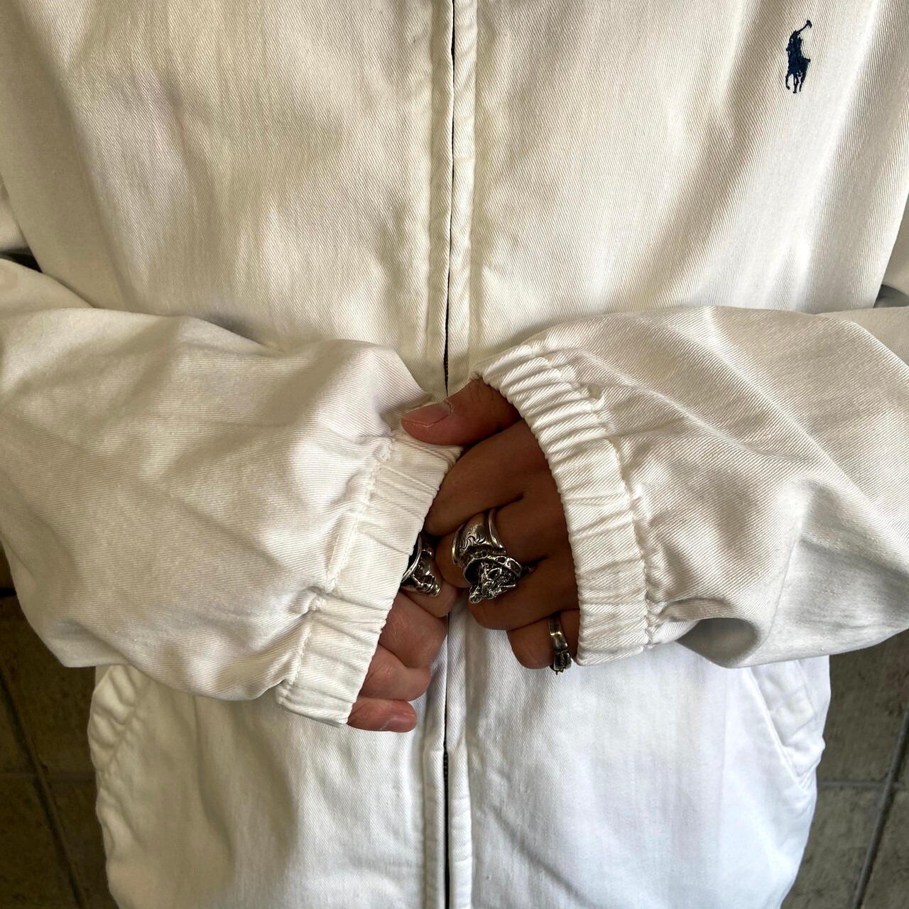 90年代 USA製 Ralph Lauren ラルフローレン スイングトップ メンズL 