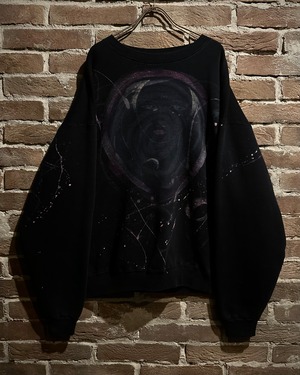【Caka act3】Special Hand Paint Custom Vintage Loose Sweat Shirt