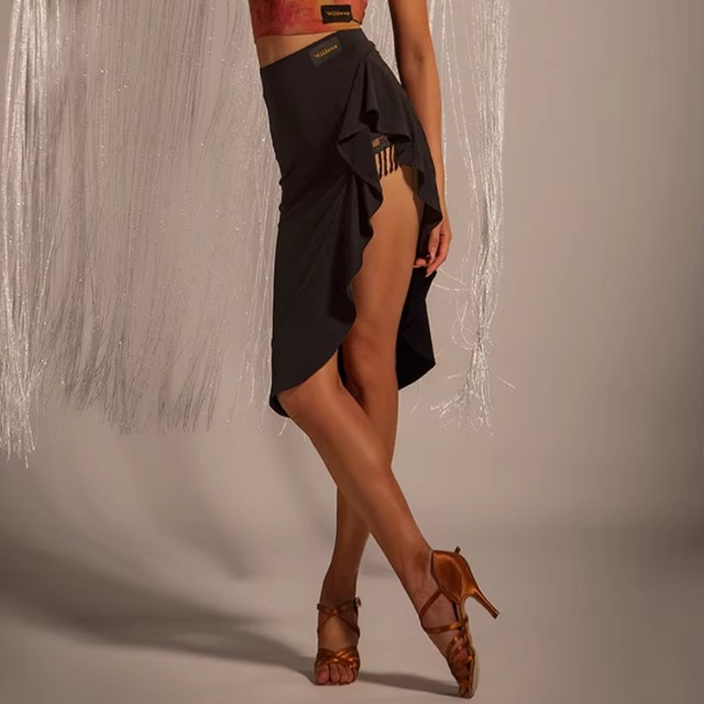 アシンメトリー サイドシャーリング スリットトップス 7col　D00261