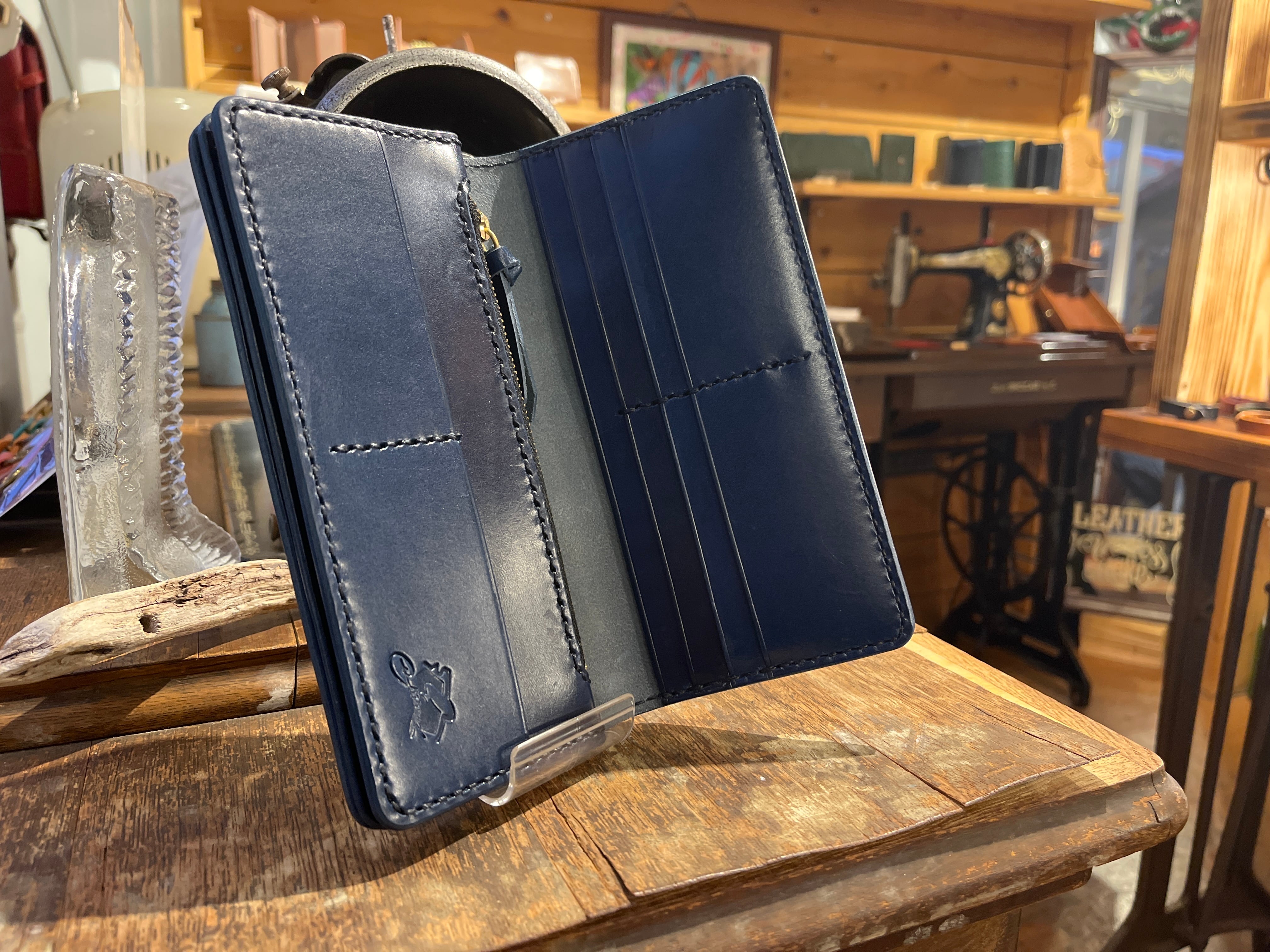 定番ロングウォレット】 | LEATHER WORK MAKE(レザーワークメイク)