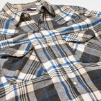 90s DAKOTA USA製 ヘビーフランネル チェック ウエスタンシャツ