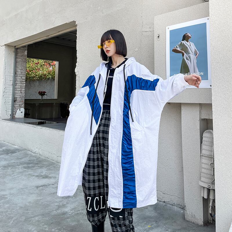 レディーススプリングサマーフードルーズ薄手ジャケット 春物 夏物 ラブタオタオダレンハウス91488144981