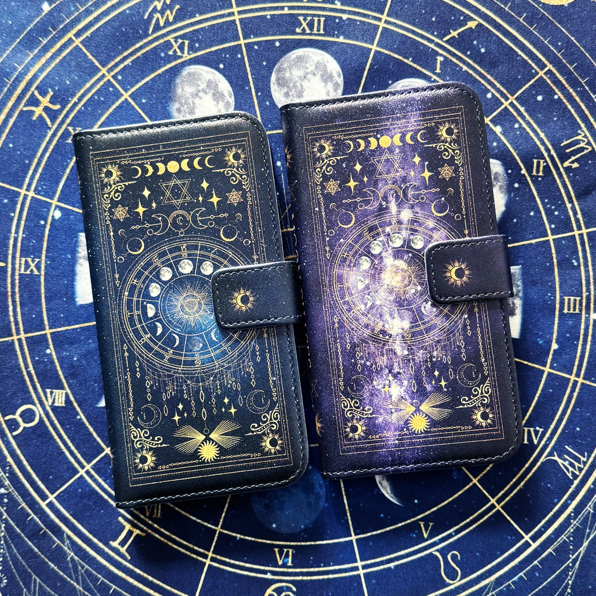 蓄光 星座と月のiPhoneケース 準備中 iPhoneアクセサリー｜ソフト 