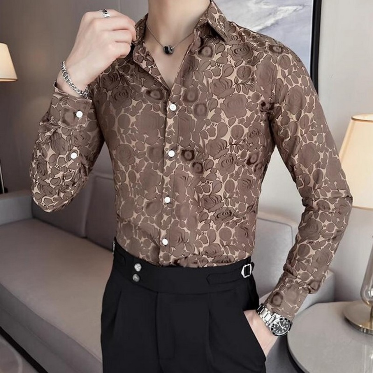 fashionable printed shirts 00062