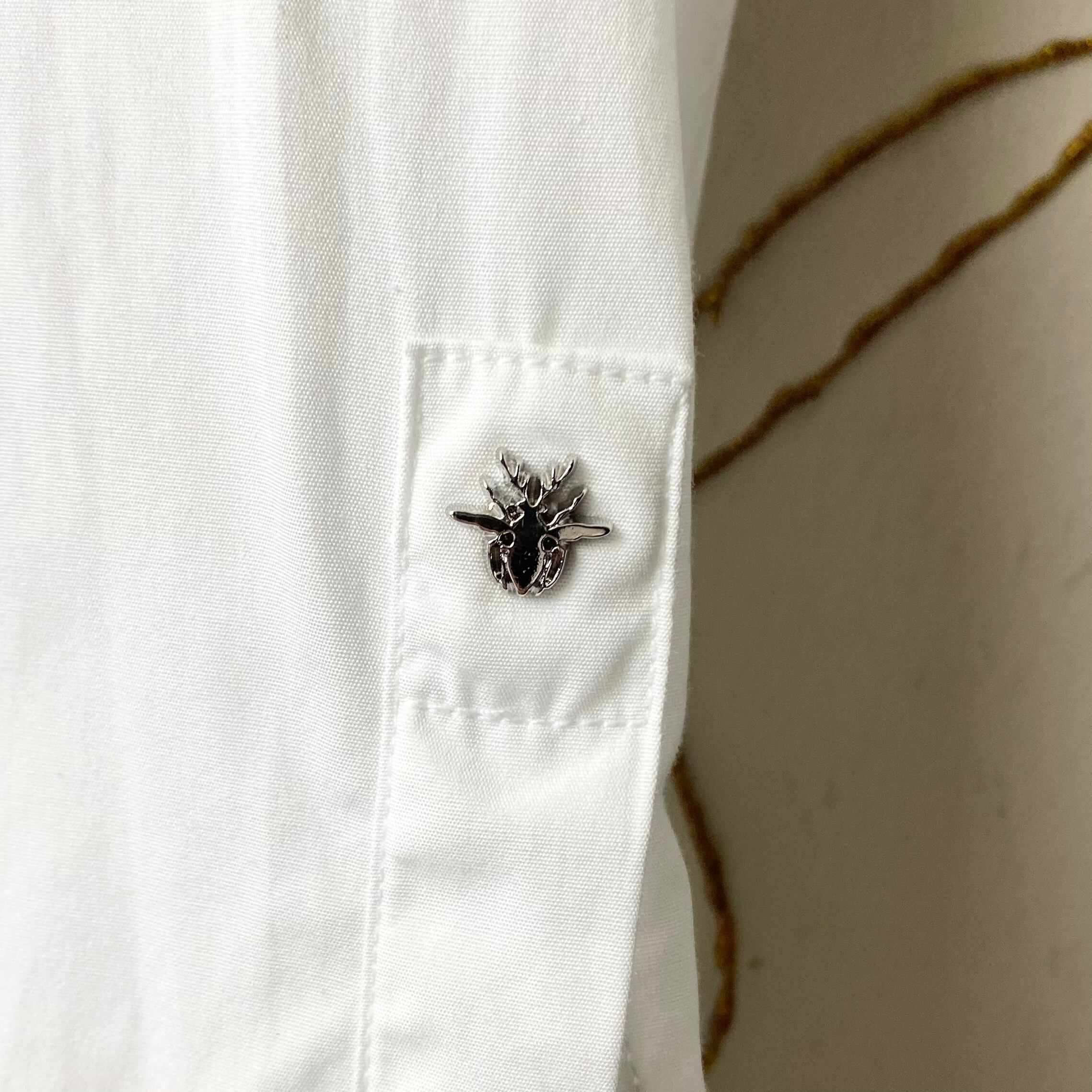 DIOR HOMME wing collar white shirt (2) | NOIR ONLINE