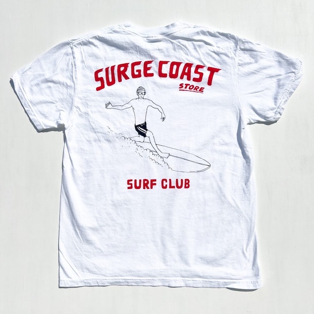 Surge Coast Store "SURF CLUB" S/S Pocket Tee