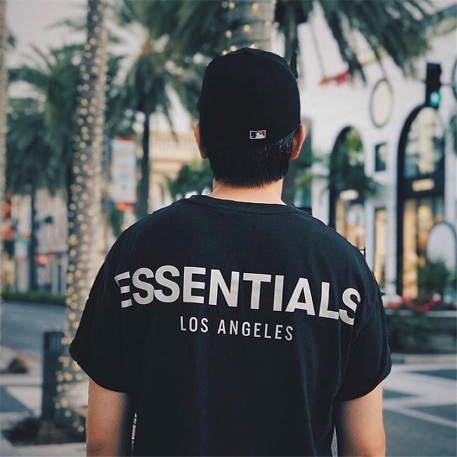 LA限定 エッセンシャルズ FOG ESSENTIALS Tシャツ ブラック L