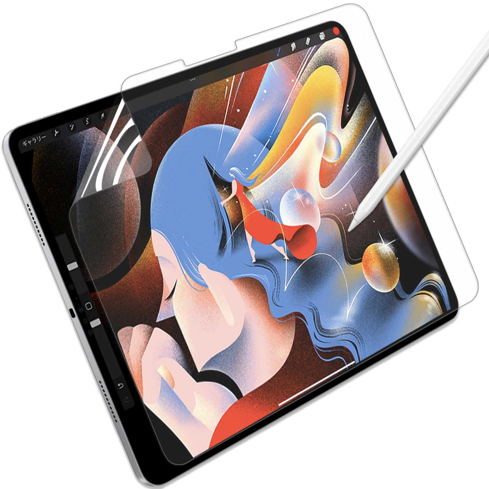 【在庫のみ】Lifeinnotech iPad Air 3 (2019) / iPad Pro 10.5 用 保護 フィルム ペーパーライクフィルム 紙のような描き心地 反射低減