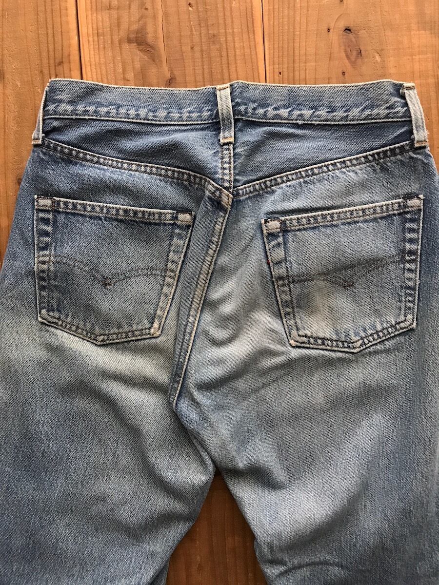 80' Levi's 501 デニムパンツ　赤耳　良雰囲気　表記(30×33)