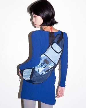 OLD NAVY - digital camouflage utility sling bag