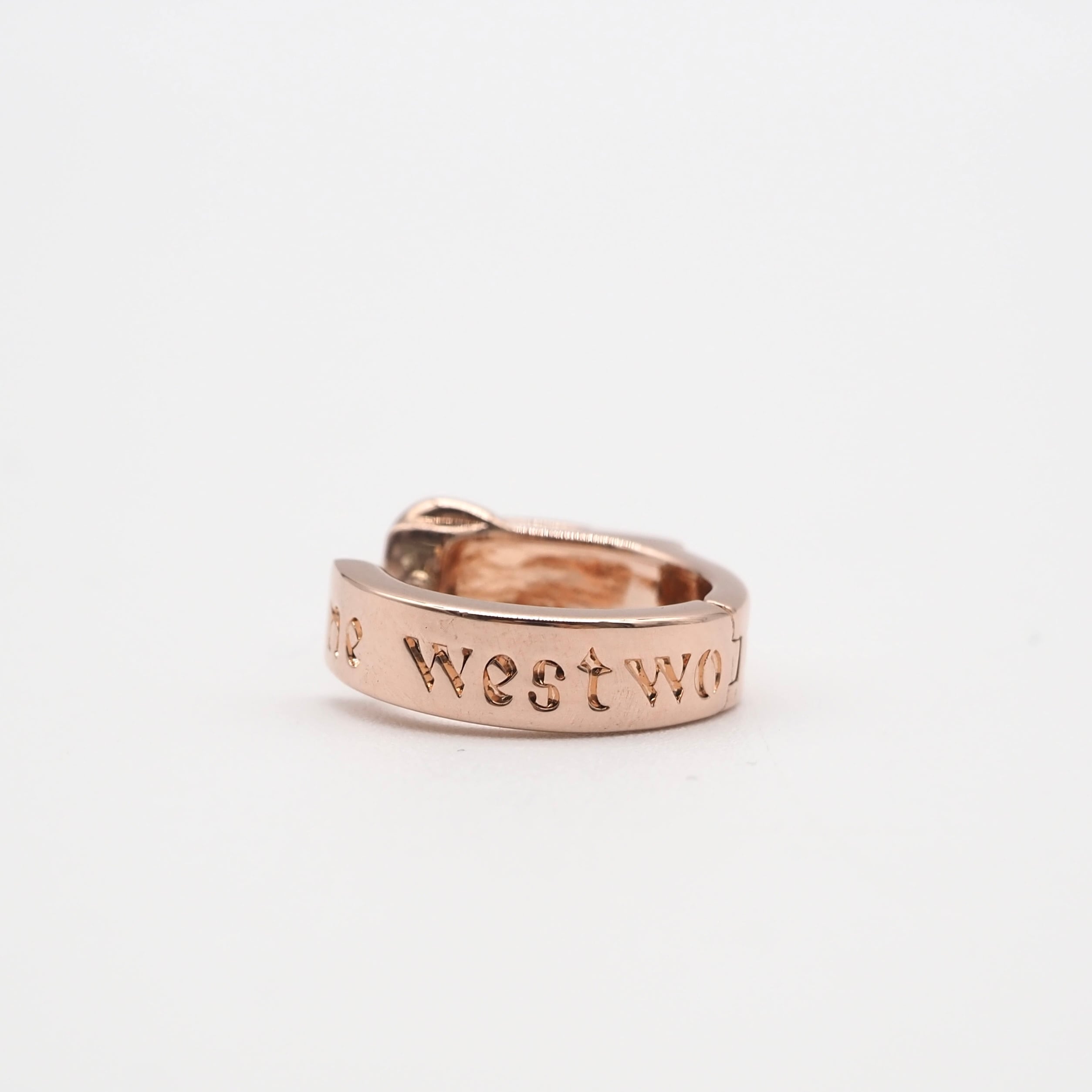 Vivienne Westwood BOBBY フープピアス ピンクゴールド ヴィヴィアン