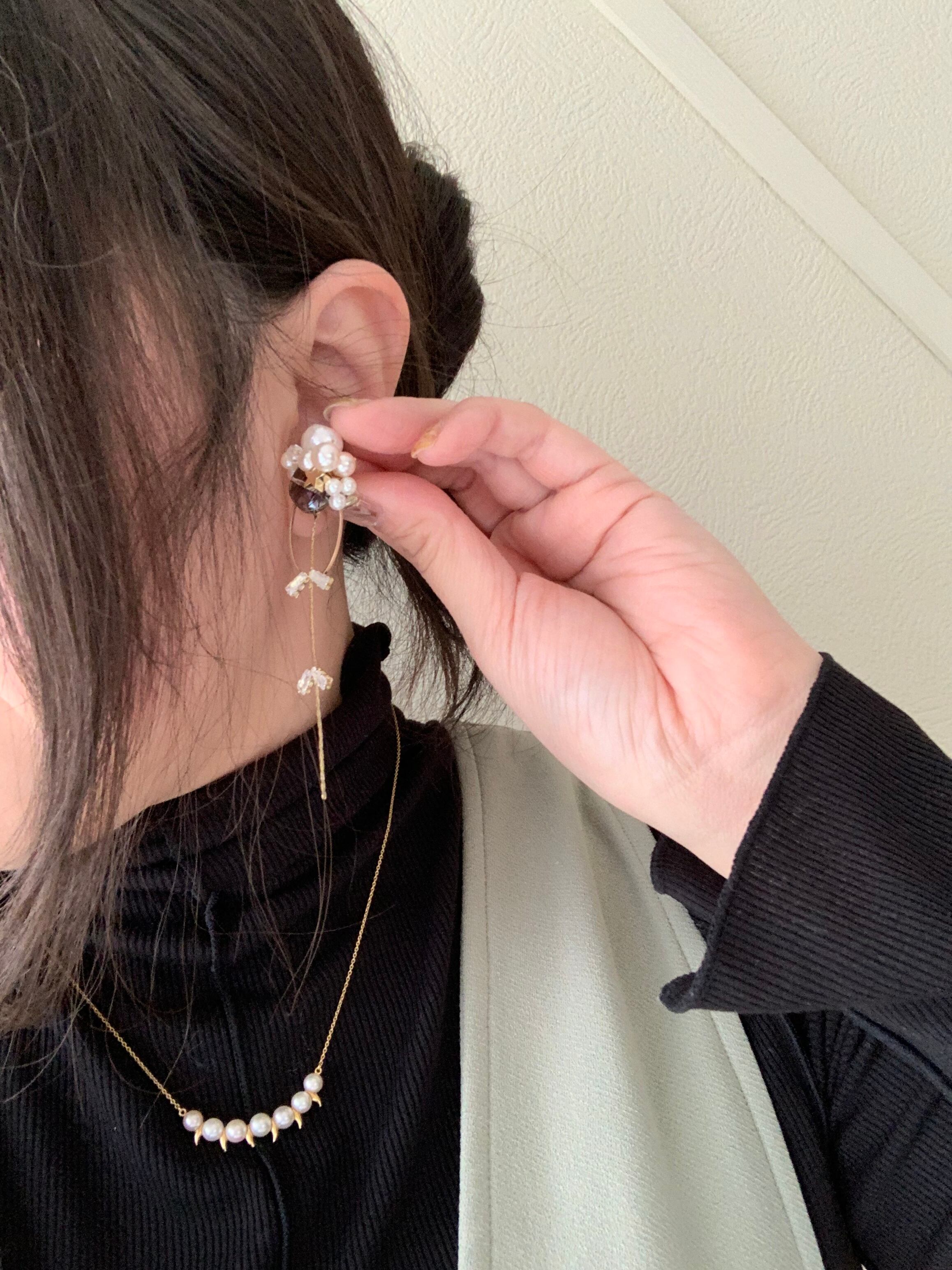 Aphrodite /泡真珠と星の清楚アクセサリー | luscious(ﾗｳｼｬｽ)