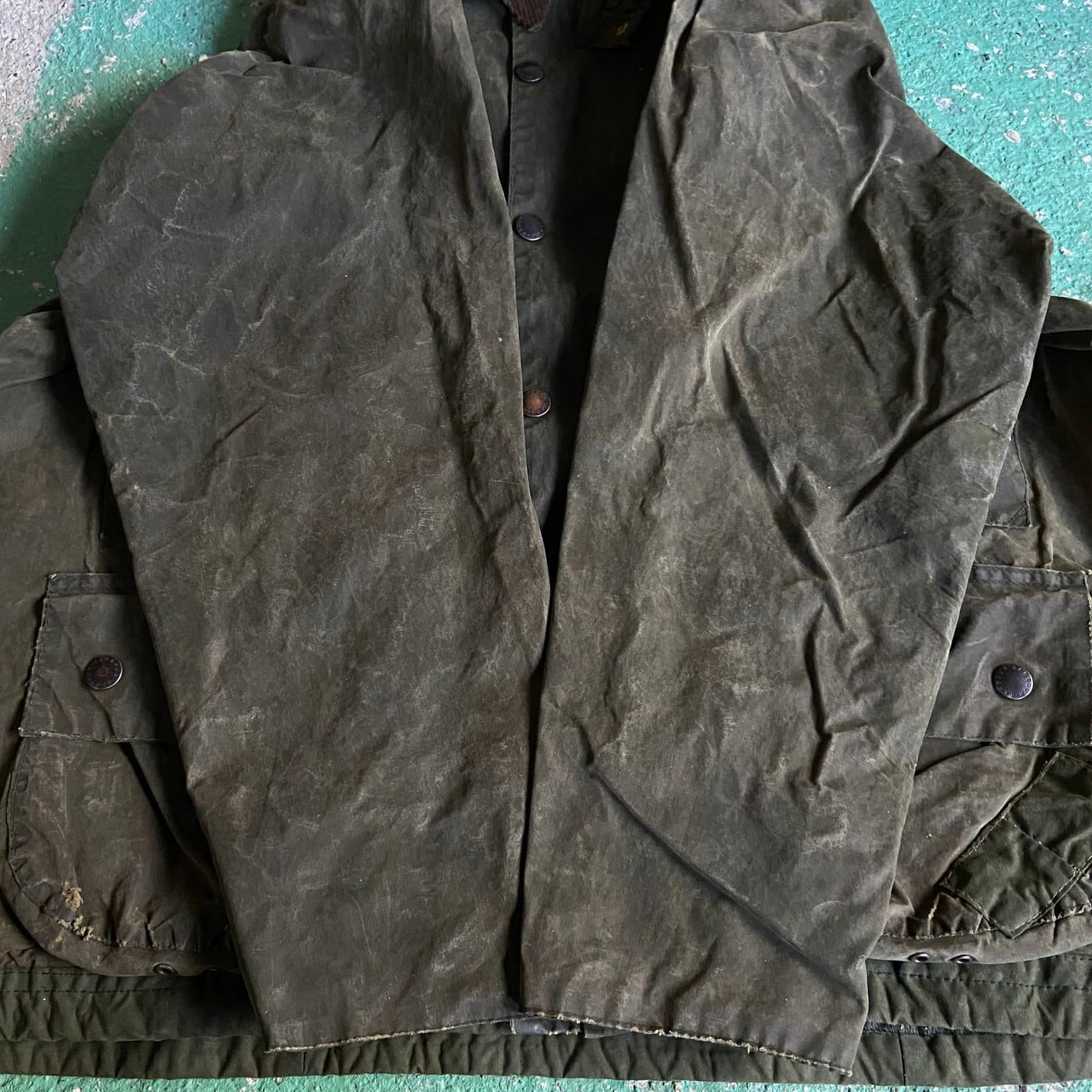 80年代 ビンテージ 旧3ワラント Barbour バブアー BEAUFORT