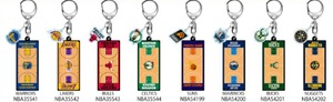 NBA コート型ラバーキーホルダー（チャーム付き）30%OFF