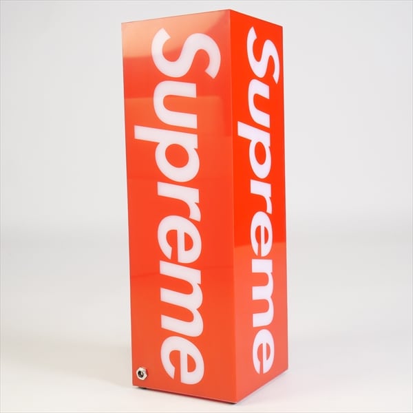 supreme box logo lamp 赤
