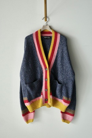 EDWARD CUMING  【HEART THROB CARDIGAN -NAVY-】