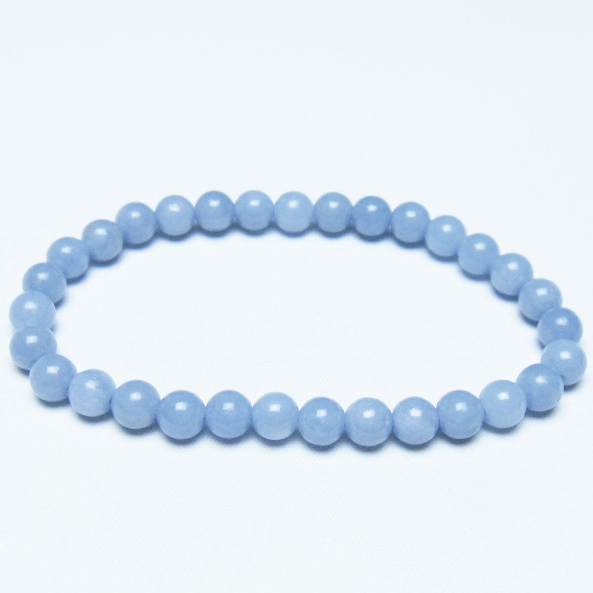 エンジェライト ブレスレット 6mm 一点物 メール便可 111-49478