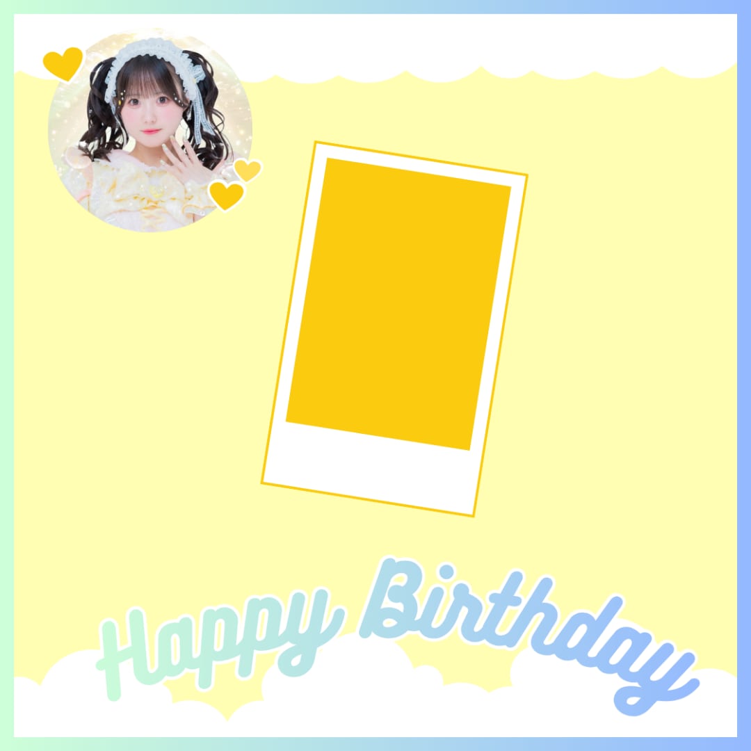【現場受取】Loulouchouchou 朝日向舞菜・2026生誕衣装チェキ(サイン・コメント付)