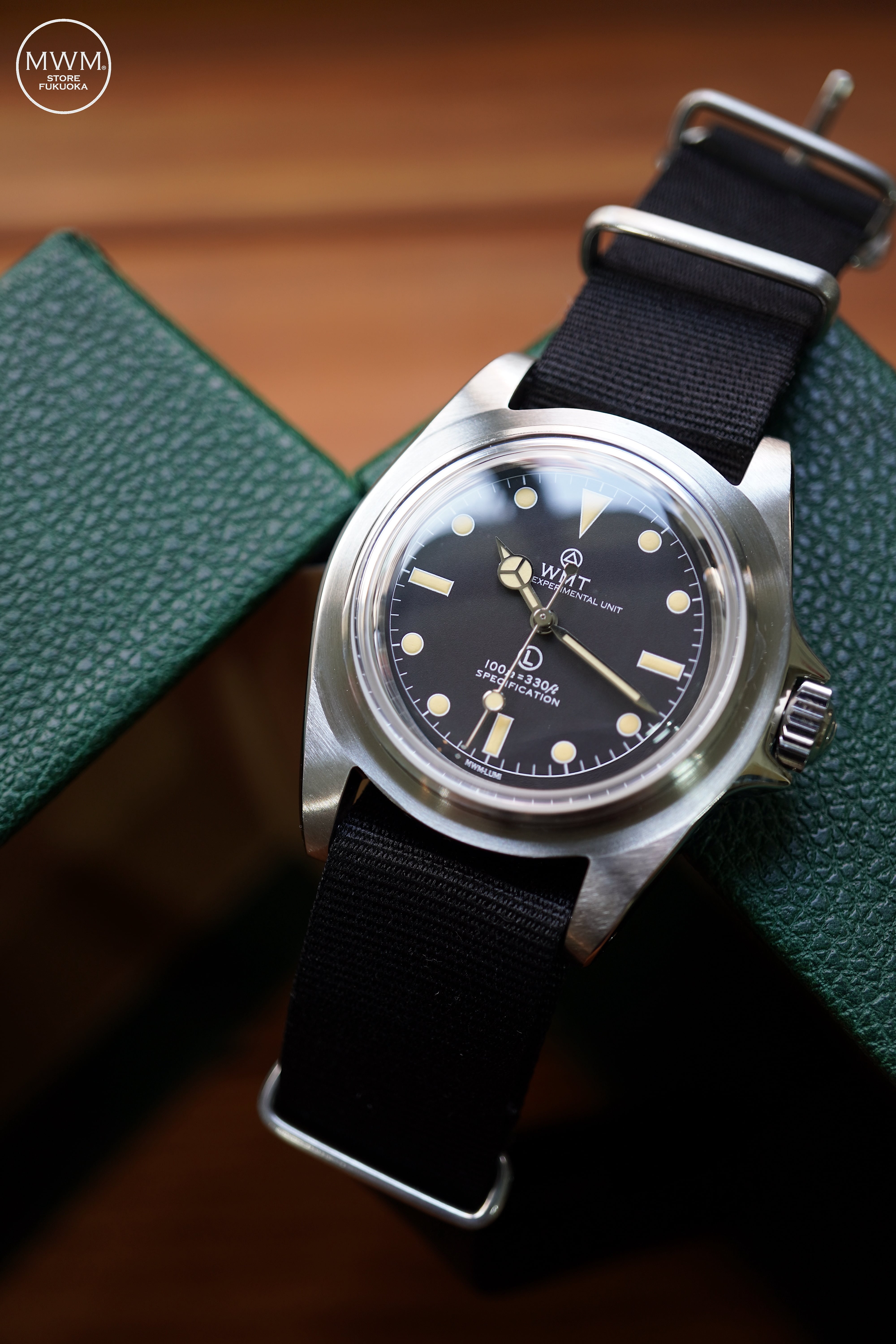 WMT WATCHES Royal Marine 1950 – Milspec L 【rebuild】by MWM | MWM 
