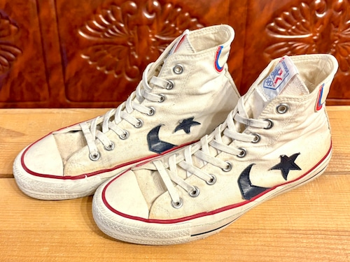 converse（コンバース） JET STAR（ジェットスター）ロサンゼルスオリンピック ロス五輪 25.5~26cm ハイカット 80s USA シェブロン 206