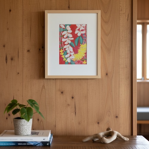 8×10インチ アート For You (Lei) / Suzanne Jennerich ハワイ