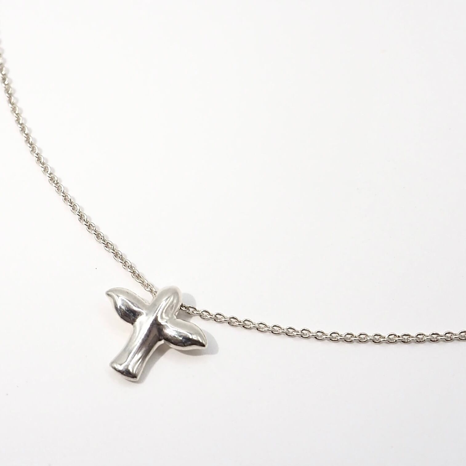 Tiffany&Co. バードクロス ネックレス シルバー925 ティファニー