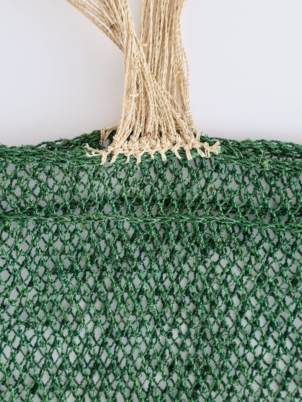 ラオス 葛編みバッグ 大 ラオス 葛の手編みバッグ|Handwoven Kudzu Fiber Bag - Laos