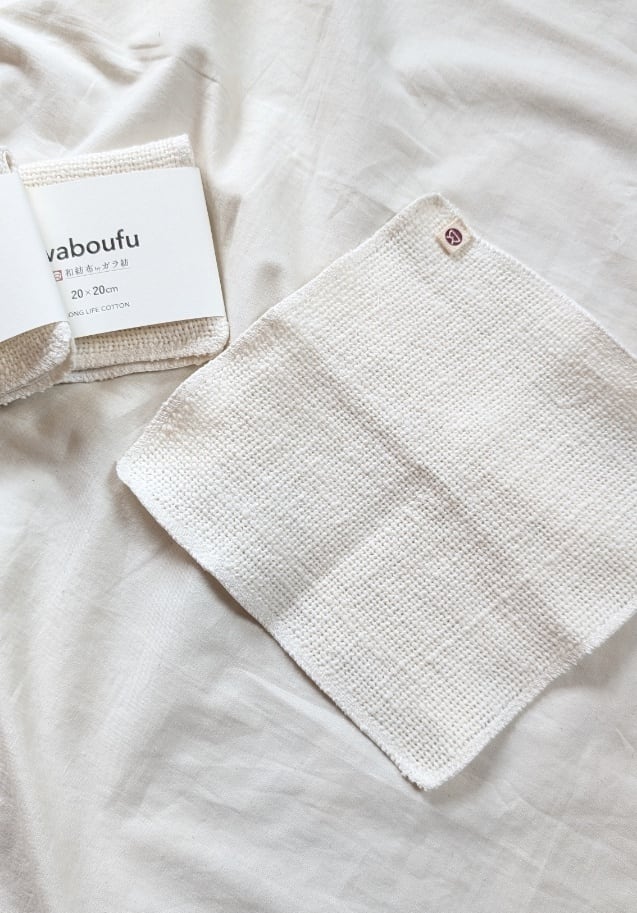 ガラ紡の和紡布(20×20)