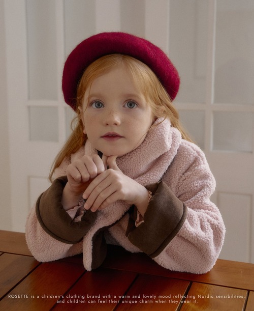 ROSETTE［取寄］teddy jacket (muffler set) 25winter