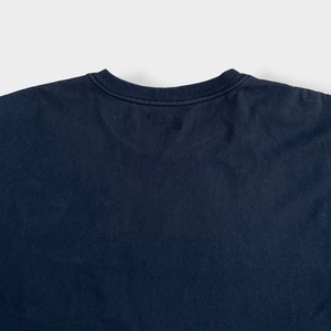 【Carhartt】ポケットTシャツ ポケT  LOOSE FIT Cロゴ LARGE 半袖 黒 カーハート US古着