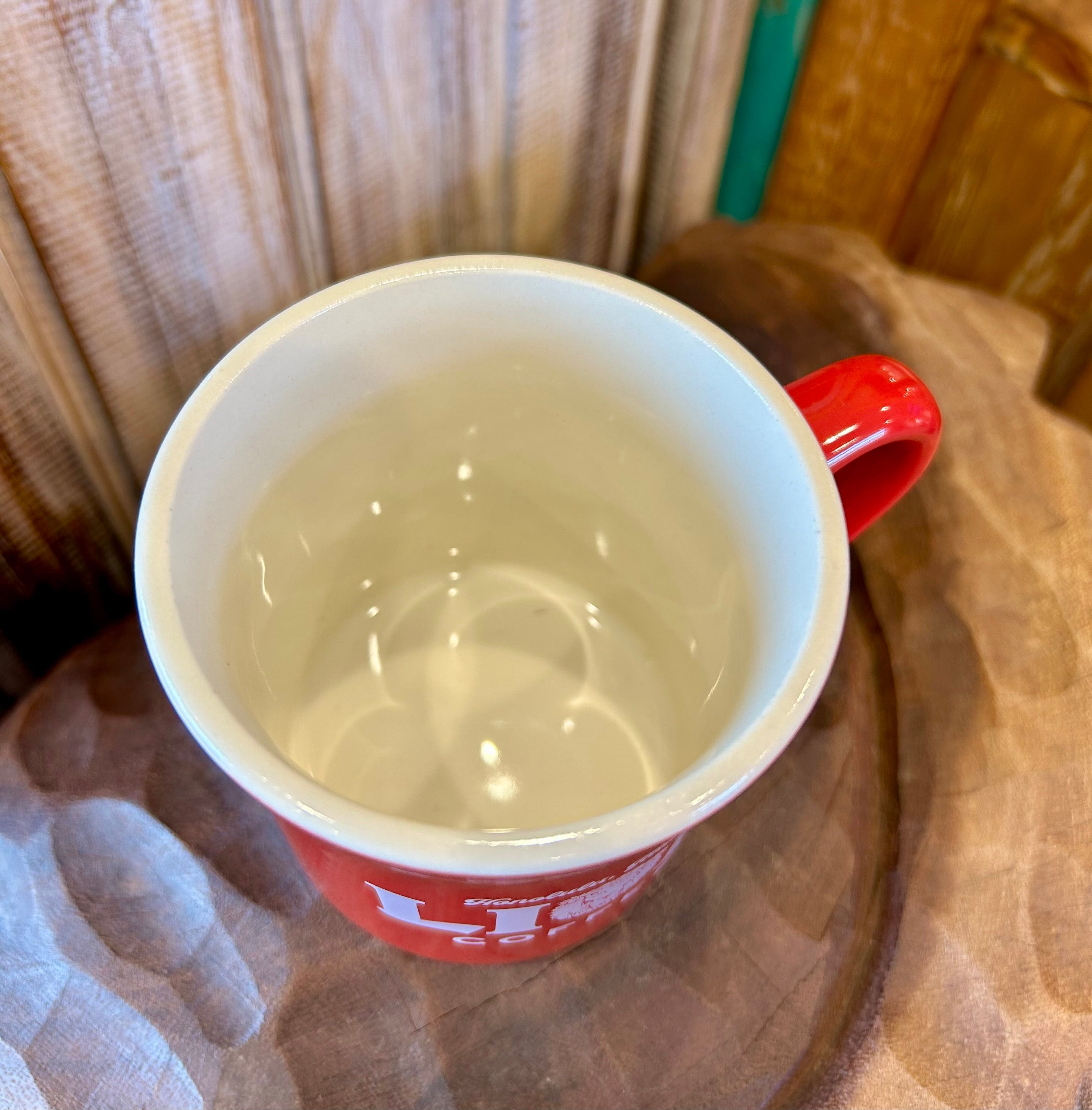 ライオンコーヒーロゴダイナーマグ | ハワイアン雑貨RainbowEgg