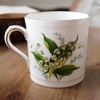 Hammersley Lily of the Valley｜ハマースレイ すずらん マグカップ２客セット プランターカバーにも thumbnail 7