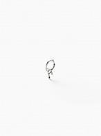 MARIA BLACK マリア・ブラック / Sortedam Huggie Pierced Earring - Silver