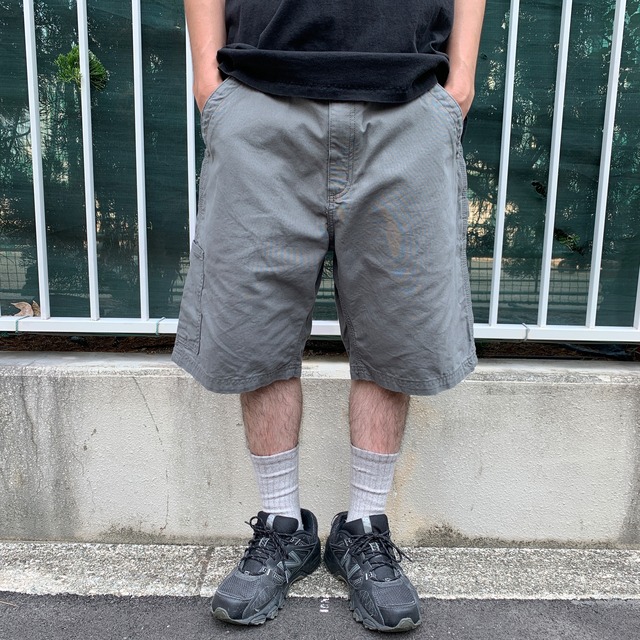 未使用品 Carhartt キャンバスユーティリティワークショーツ W34